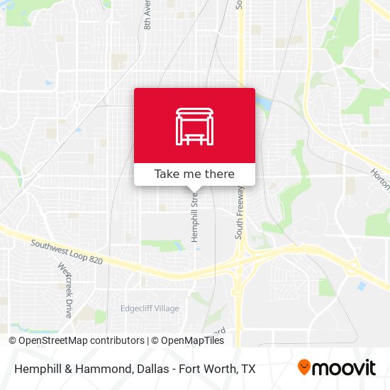 Hemphill & Hammond map