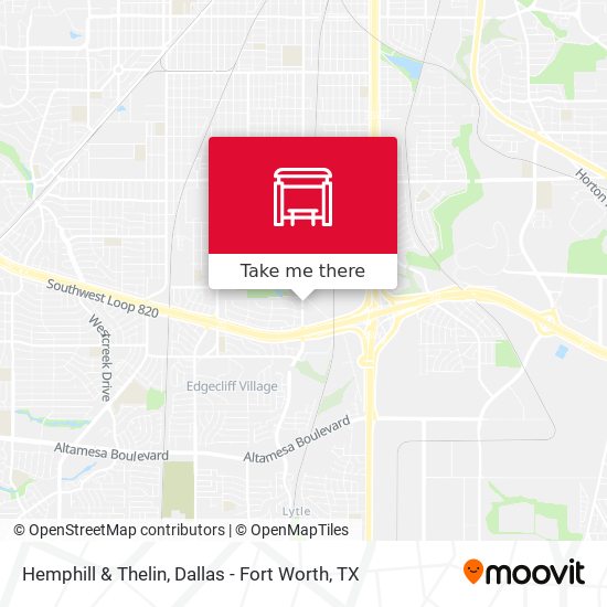 Hemphill & Thelin map