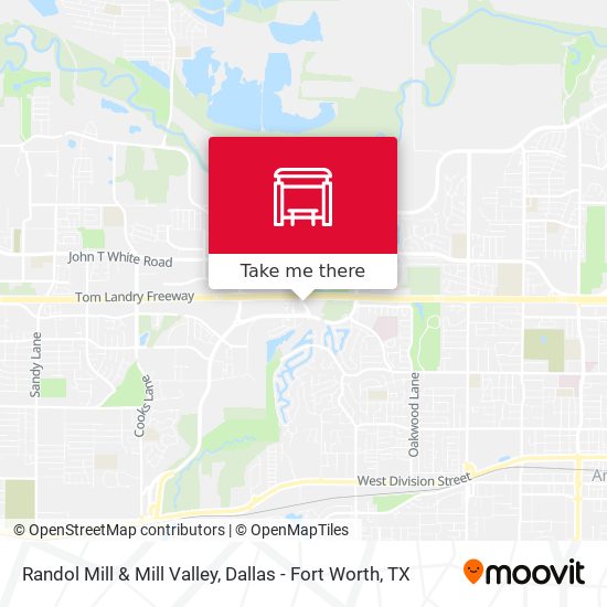 Randol Mill & Mill Valley map