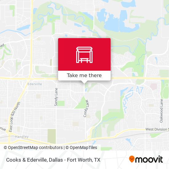 Mapa de Cooks & Ederville
