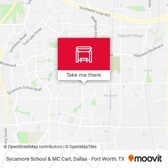 Sycamore School & MC Cart map