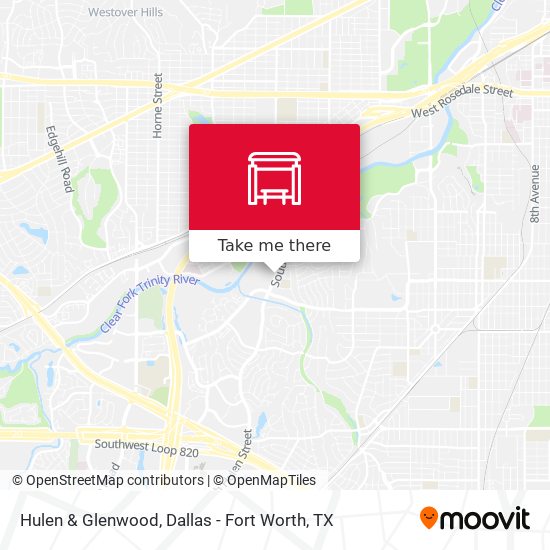Mapa de Hulen & Glenwood