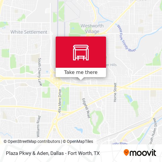 Plaza Pkwy & Aden map