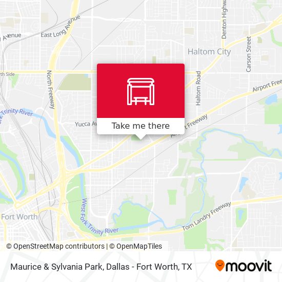 Maurice & Sylvania Park map