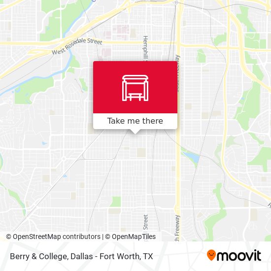 Berry & College map