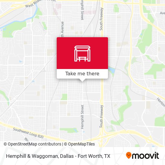 Hemphill & Waggoman map