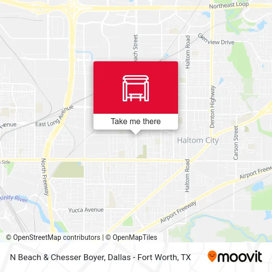 Mapa de N Beach & Chesser Boyer