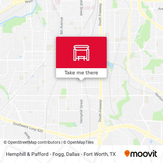 Hemphill & Pafford - Fogg map