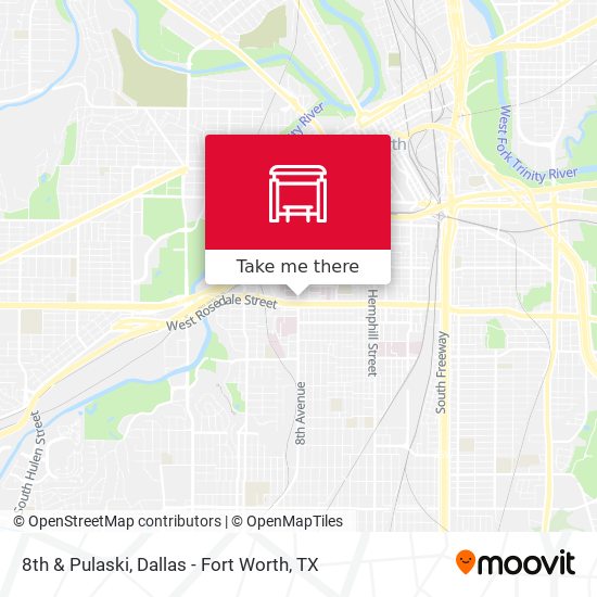 Mapa de 8th & Pulaski