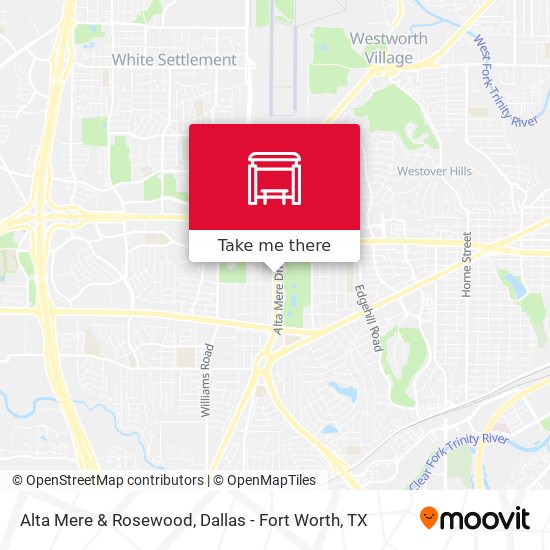 Alta Mere & Rosewood map