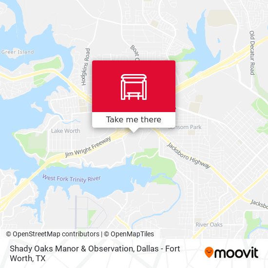 Shady Oaks Manor & Observation map