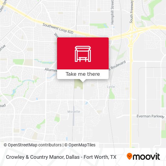 Crowley & Country Manor map