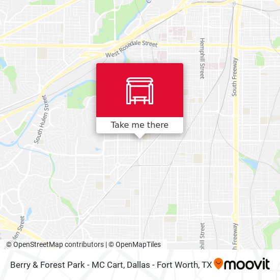 Berry & Forest Park - MC Cart map