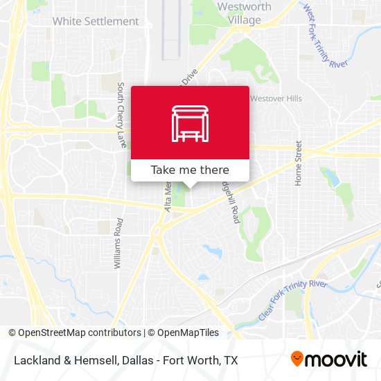 Lackland & Hemsell map