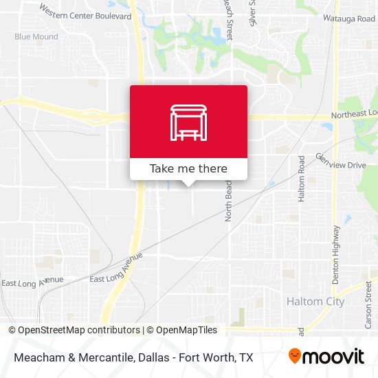 Meacham & Mercantile map