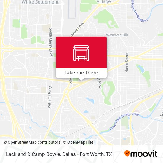 Mapa de Lackland & Camp Bowie