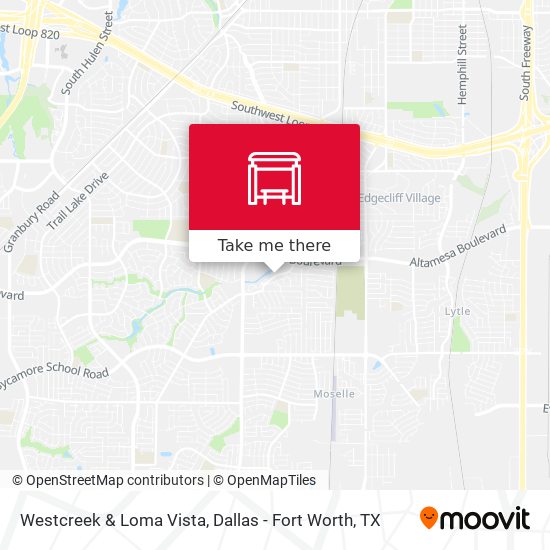 Westcreek & Loma Vista map