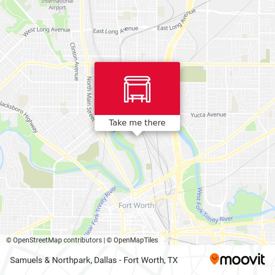 Samuels & Northpark map