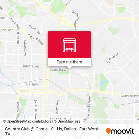 Country Club @ Castle - S - Ns map