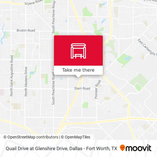 Quail Drive at Glenshire Drive map