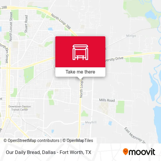 Mapa de Our Daily Bread