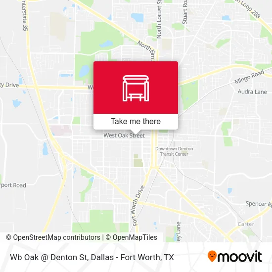 Mapa de Wb Oak @ Denton St
