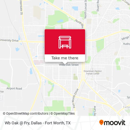 Wb Oak @ Fry map