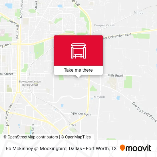 Eb Mckinney @ Mockingbird map