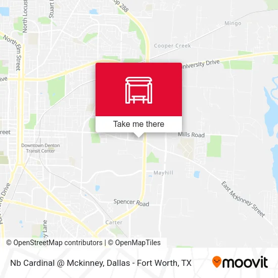 Mapa de Nb Cardinal @ Mckinney