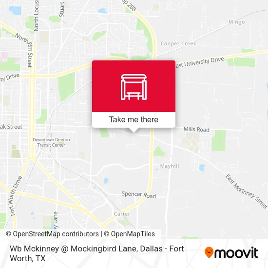 Wb Mckinney @ Mockingbird Lane map