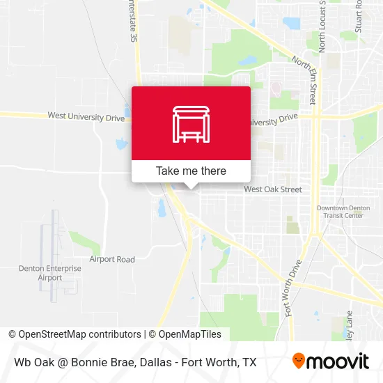 Wb Oak @ Bonnie Brae map