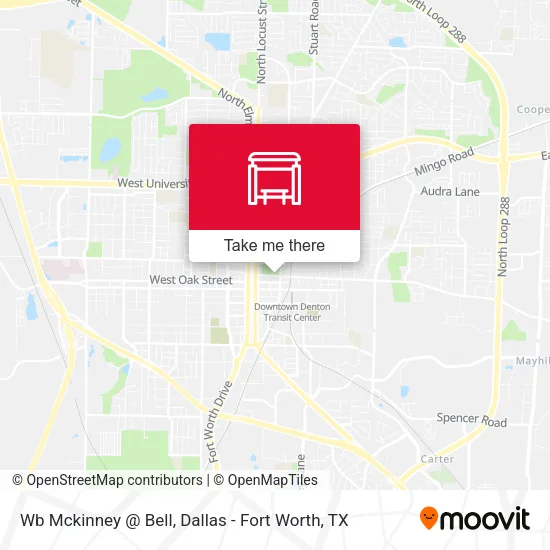 Mapa de Wb Mckinney @ Bell