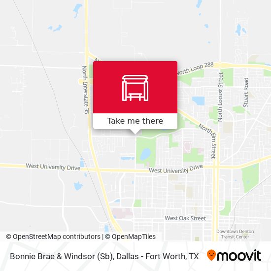 Bonnie Brae & Windsor (Sb) map