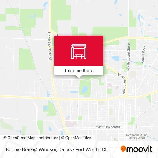 Bonnie Brae @ Windsor map
