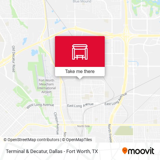 Terminal & Decatur map