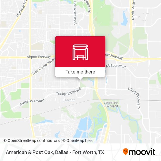 Mapa de American & Post Oak