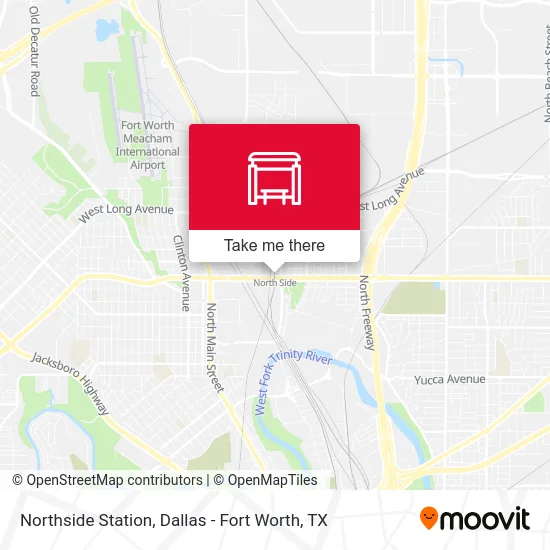 Northside Station map