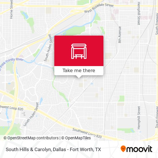 South Hills & Carolyn map