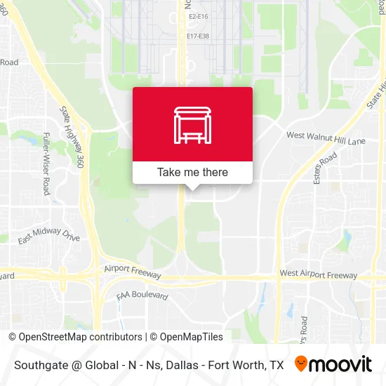 Southgate @ Global - N - Ns map