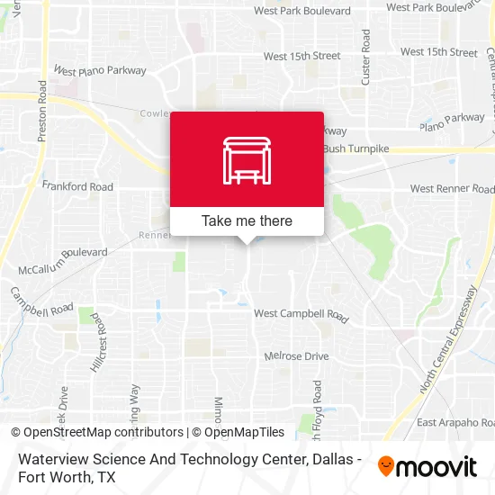 Mapa de Waterview Science And Technology Center