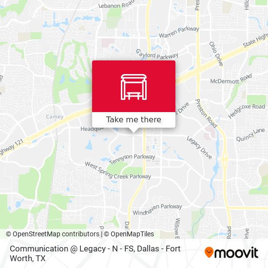 Communication @ Legacy - N - FS map