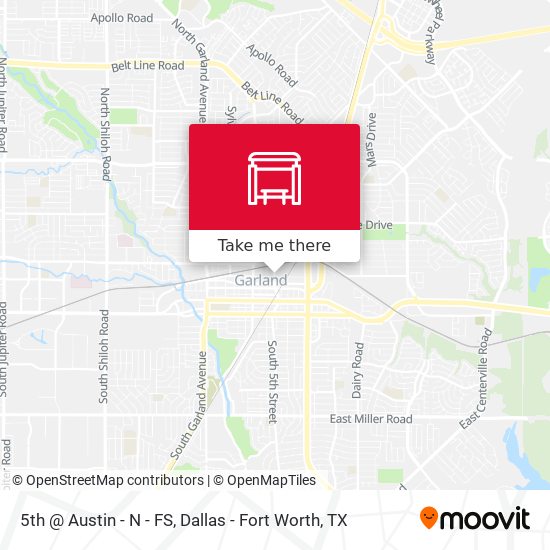 5th @ Austin - N - FS map