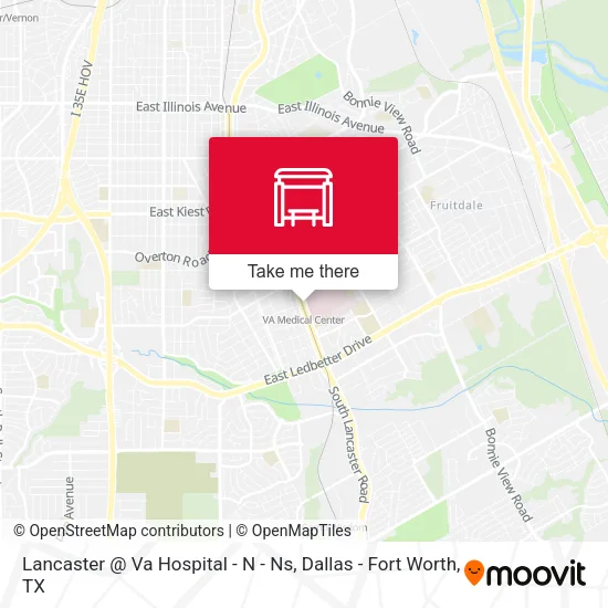 Lancaster @ Va Hospital - N - Ns map