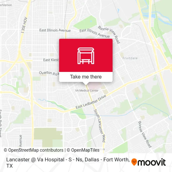 Lancaster @ Va Hospital - S - Ns map