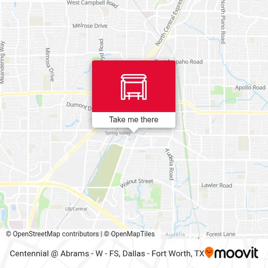 Centennial @ Abrams - W - FS map