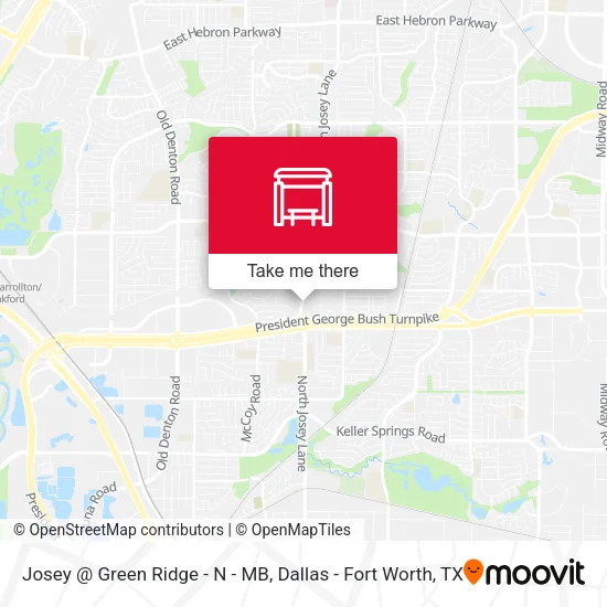 Josey @ Green Ridge - N - MB map