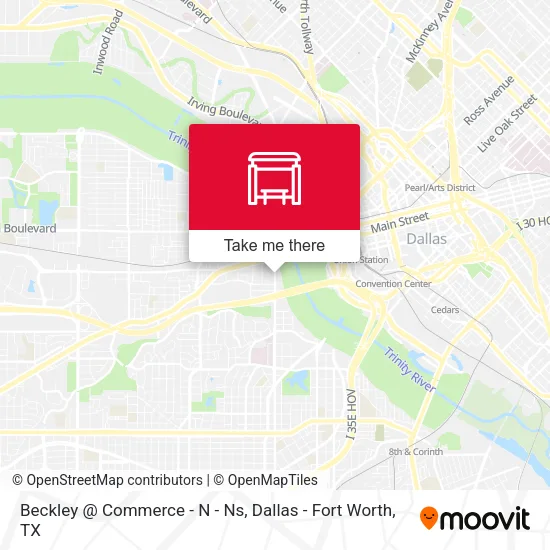 Beckley @ Commerce - N - Ns map