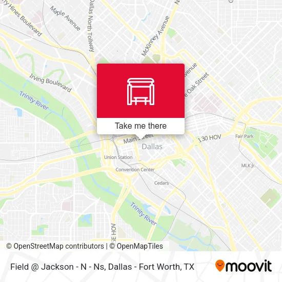 Mapa de Field @ Jackson - N - Ns