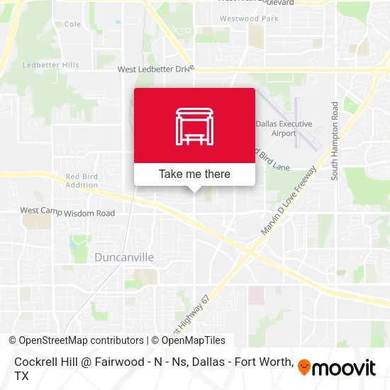 Cockrell Hill @ Fairwood - N - Ns map