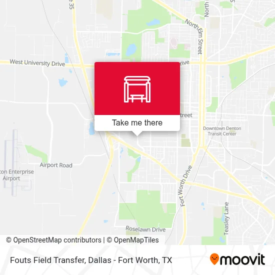 Fouts Field Transfer map